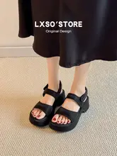 厚底デザインのレディーススポーツサンダル【夏用・ビーチ・スタイル】（セットアップ対応）
