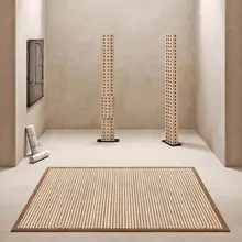 ラグ カーペット マット リビング 寝室 ソファ テーブル 高級感 上品 北海道の夏 「TipToe」