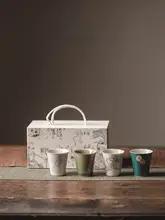 JOJO'S L. PD.フルーツ茶器ギフトセット【功夫スタイル・陶器製・ティーカップ付き】