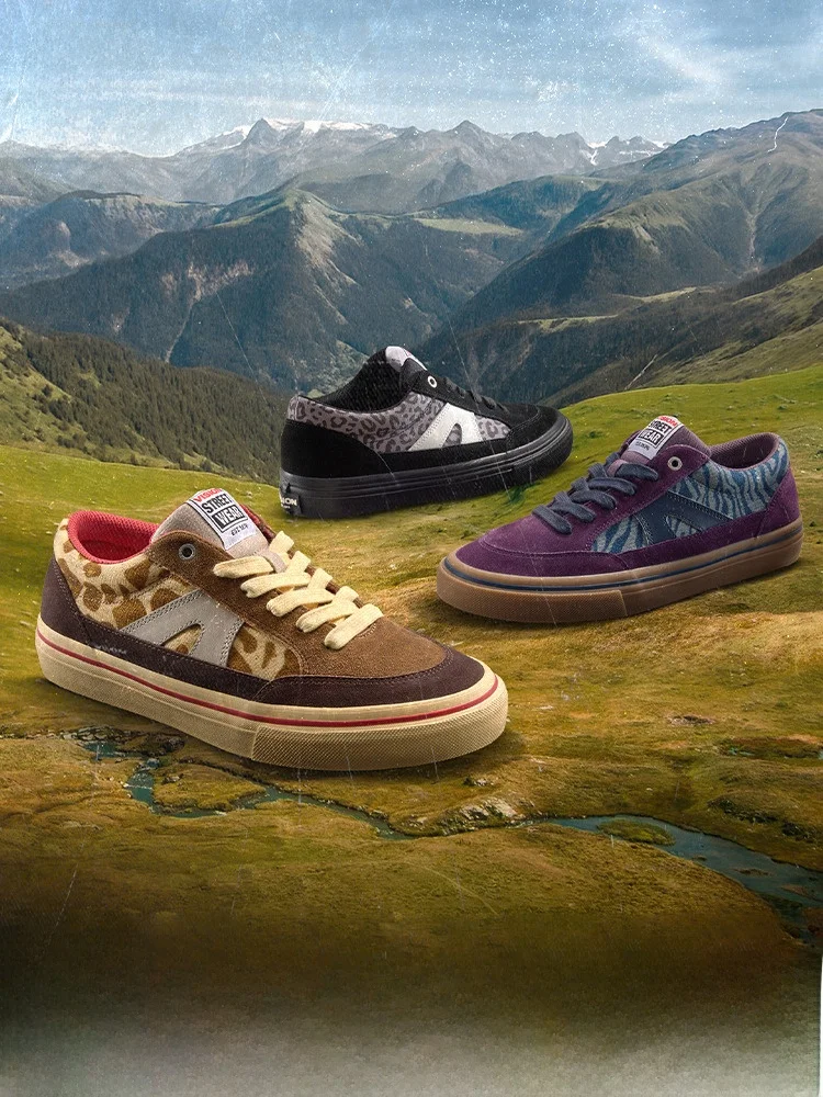 sk8 lowは低幫スウェードキャンバスシューズで、動物柄デザインと耐磨性を特徴とするカジュアルスポーツシューズ