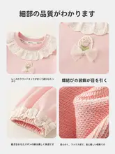 春の新作ベビー服【女の子用・可愛いデザイン・春秋対応】（セットアップ対応）