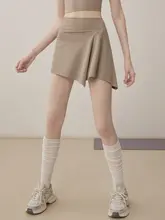 高ウエスト瑜伽ショートパンツ【体型カバー・タイトフィット・スポーツ用】