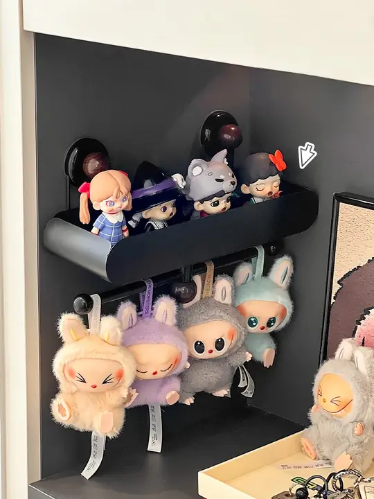 玄関用盲箱フィギュア収納ディスプレイラック【壁掛け・ぬいぐるみやフィギュア用】