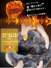 冬用防滑中高丈ブーツ【加絨・厚底・母向け・大きめデザイン】