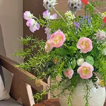 高級感ある造花の花束【リビング用・インテリア装飾】