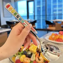 18/10ステンレス製 メインスプーン【ロングハンドル・西洋料理・スープ用】