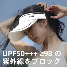 UVカット ゴルフキャップ【空頂・ランニング・テニス・バドミントン・野球用】