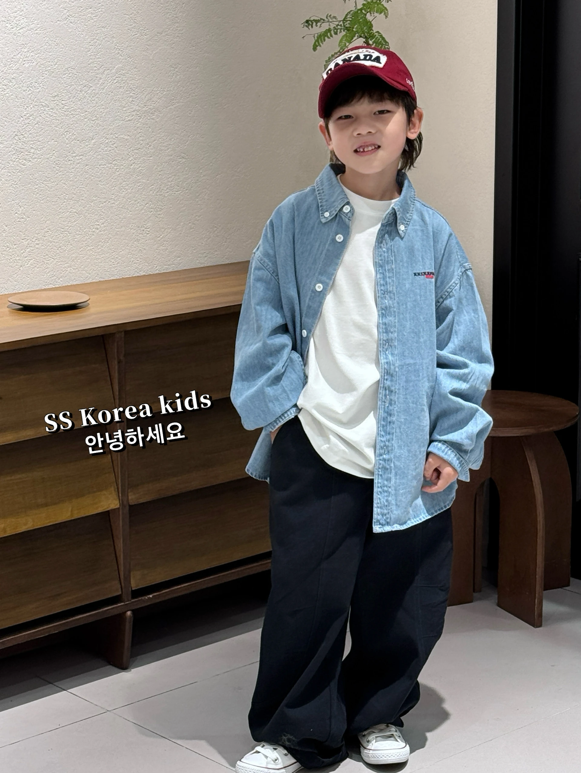 男児用デニムシャツ【秋用・高級感・ジャケット風】（セットアップ対応）の特徴と実用性