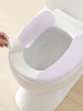 トイレ用防水座布団【四季用・粘着式・可愛いデザイン】