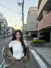 羊毛混紡の編み地ニットシャツ【デザイン性の高い重厚感】