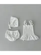 女の子用赤ちゃんビキニ水着3点セット【夏用・温泉・ビーチ用】