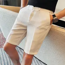 夏用 ダークパターン カジュアルハーフパンツ【ストレッチ・男士ファッション・ウエストゴム】