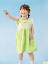 可愛いプリンセスワンピース【女の子用・夏用・コットン】