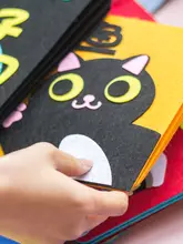 フェルト DIY 手作り布絵本キット【幼児向け・早期教育・ストーリー布絵本】