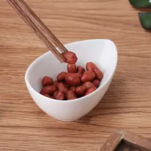陶磁器製 梨形ディップ皿【寿司・辛子用・創意的な西洋料理用】
