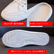 本革製の女性用サンダル【オープンバック・カジュアル・夏用】