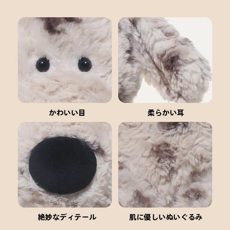 かわいい斑点模様の犬型ぬいぐるみ：捉趣ブランドの抱き枕としての実用性とデザイン分析
