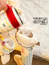 ダックスフント 湯たんぽ ロング 注水式 首 肩 足元 温め 冬 一人暮らし