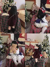 クリスマス装飾テーブルクロス【格子柄・赤色・新年・春節用・子供撮影用】