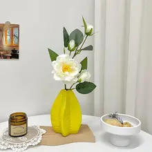 花瓶 偽の花 リビング装飾 陶器 創造的芸術