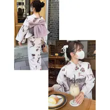 伝統的な和服 浴衣【女性用・二部式・ポリエステル・花火大会向け】（セットアップ対応）
