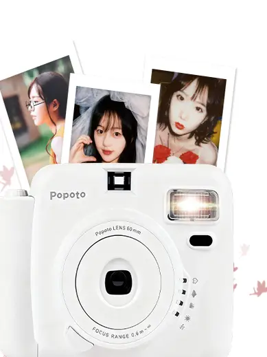 ポポト インスタントカメラ【カラー写真・学生向け・プレゼントに最適】