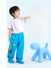 防水 子供用レインパンツ【男女兼用・幼稚園・小学生・単品・軽量】