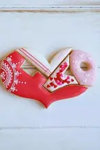 クッキー型 ハート 組み合わせ LOVE バレンタイン レシピ付き おしゃれ