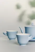 手作り陶器のおしゃれなティーカップ【花房シリーズ・ハンドドリップ用】