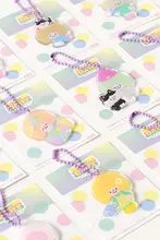 可愛いリコデザインのアクリルチャーム【カートンバッグ用・キーホルダー・エアポッズアクセサリー】