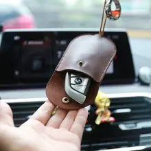 大容量真皮製キーホルダー【手作り・多機能・車用】