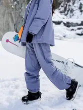 全圧接着 冬用スノーパンツ【男女兼用・防風・防水・保温・フリースライニング】