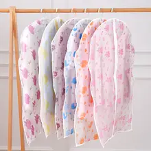 防塵用衣服カバー【透明・コート・スーツ用・厚手・洗濯可能】