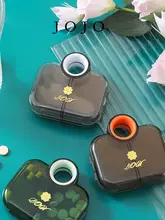 薬ケース ピルケース 携帯用 コンパクト 小分け 密閉 錠剤収納 サプリケース 「JOJO'S L. PD.」
