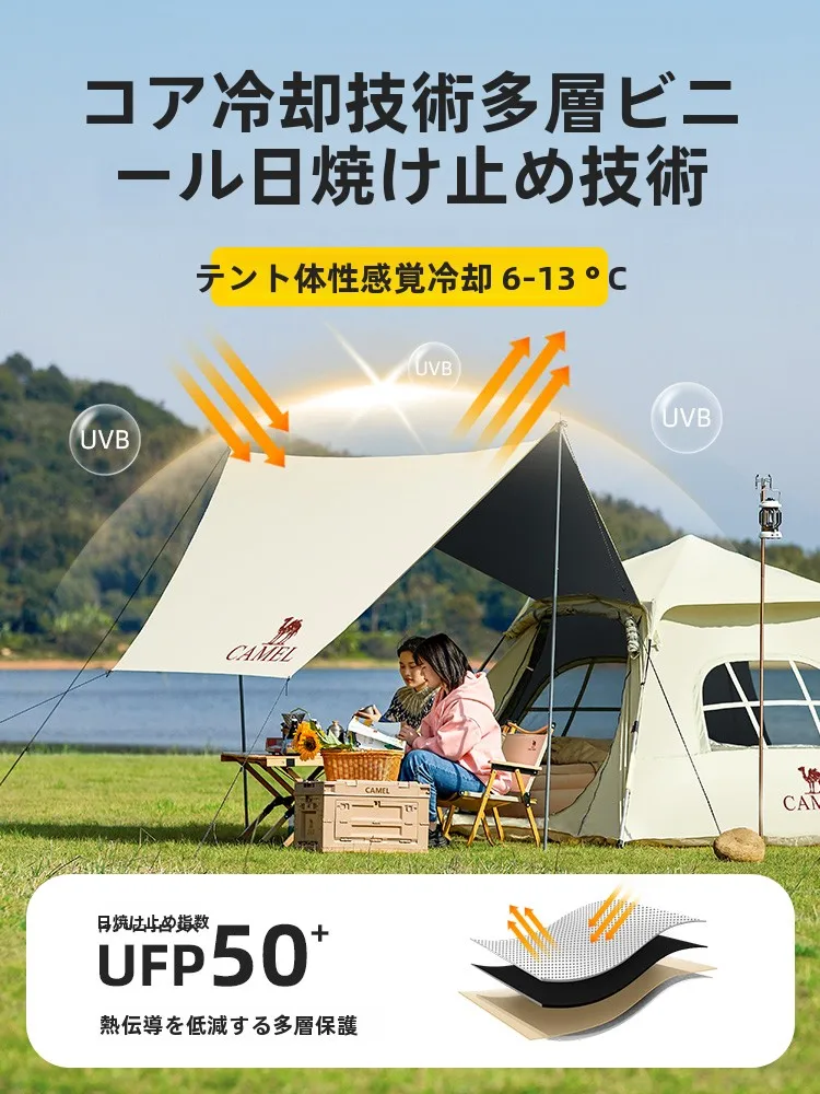 キャンプ初心者にぴったりの安い道具セットは？全自動折りたたみテントが解決する3つの悩み