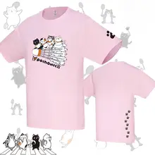 高級感あふれる夏用Tシャツ【短袖・速乾・バドミントン対応・カートゥーンデザイン】（セットアップ対応）