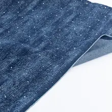 極上の柔らかさの水洗いデニム生地【高級手工DIY用・デザイン用】