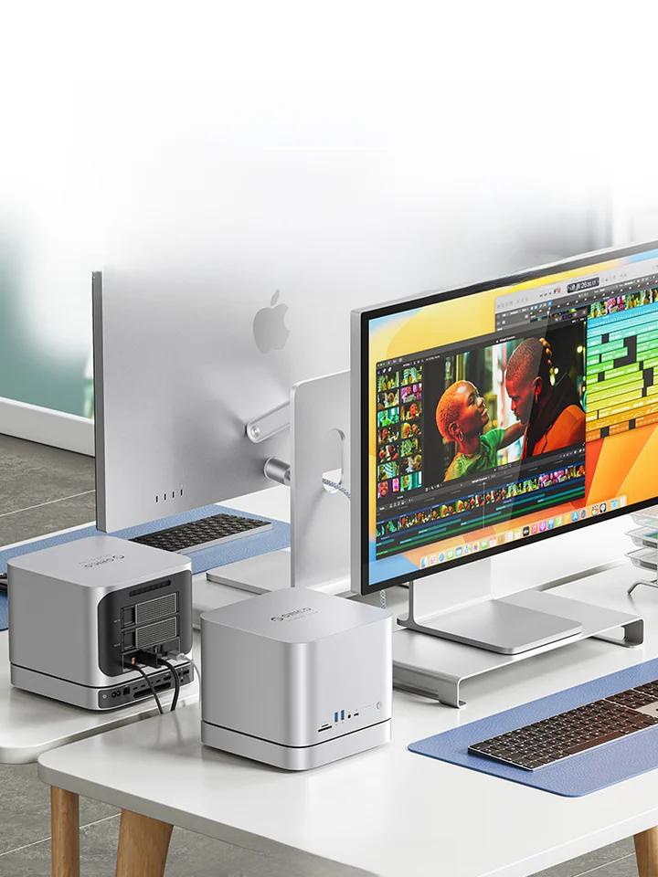 Orico Mac Mini対応の外付けストレージドック【USB-C接続・SSD/HDD用・機器拡張】