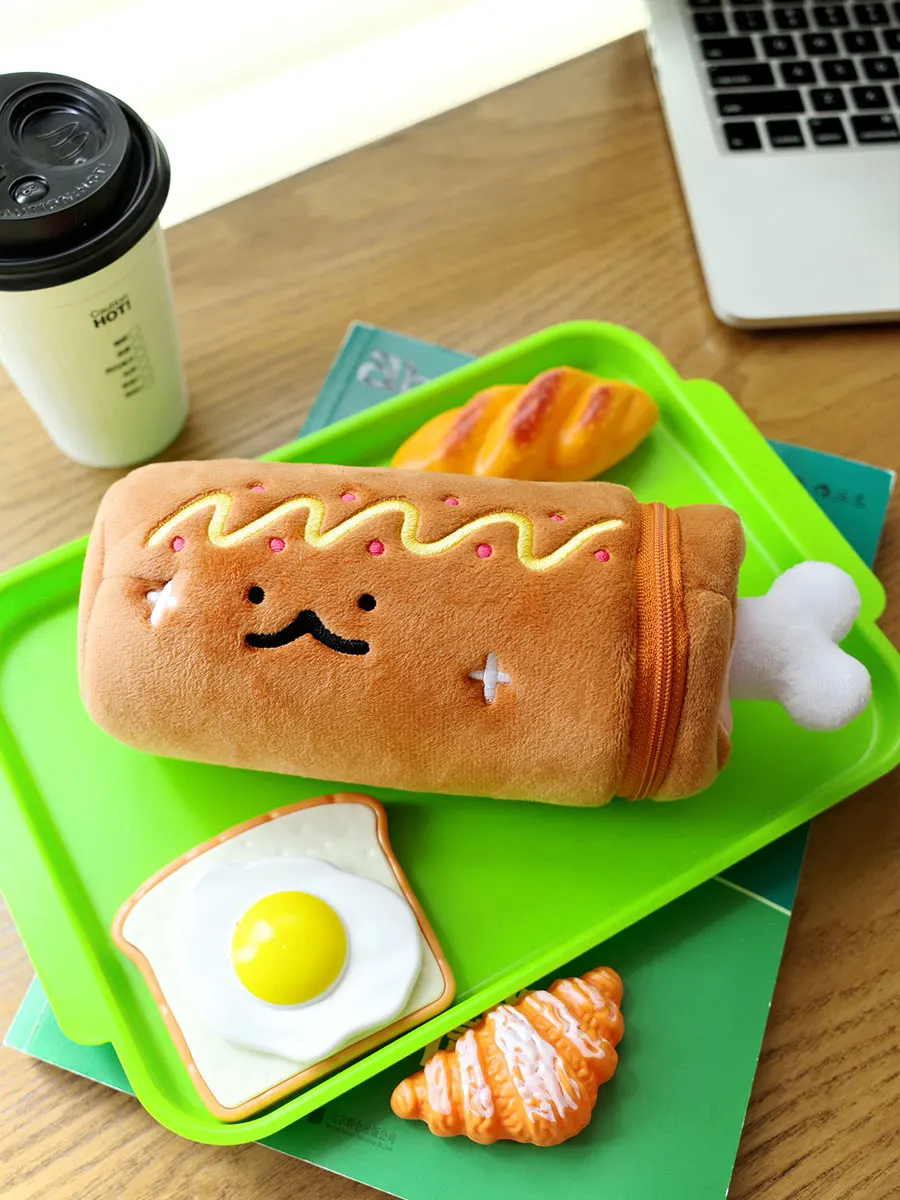 雨過山オリジナルハムモコペンケース：かわいい文具袋としての大容量学生用ケースの実用性と価格帯