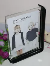 のれん風アクリル写真フレーム【回転機能付き・シンプルデザイン・L型・スタンドタイプ】