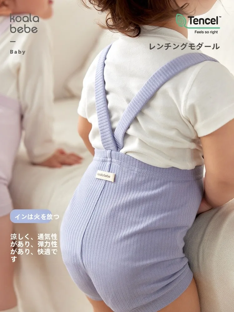 生後3ヶ月の服のサイズはどのくらいか？考拉鼻鼻の夏用薄手ベビーサロペットパンツが実際のフィットにどう対応するか