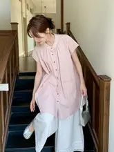 オーバーサイズ フレアスリーブ ベストとワイドパンツの春夏ファッション（セットアップ対応）