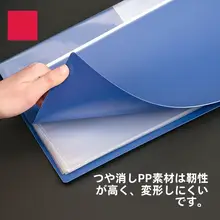 得力 A4用10ポケット透明ファイル【ビジネス用途・ドキュメント収納】