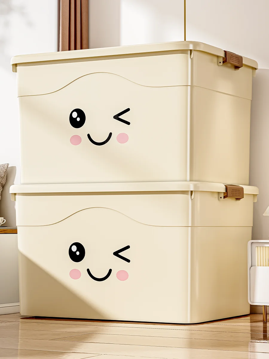 すのこボックス DF-8018-2X：大容量厚手プラスチック収納ボックスの実用性と使い方