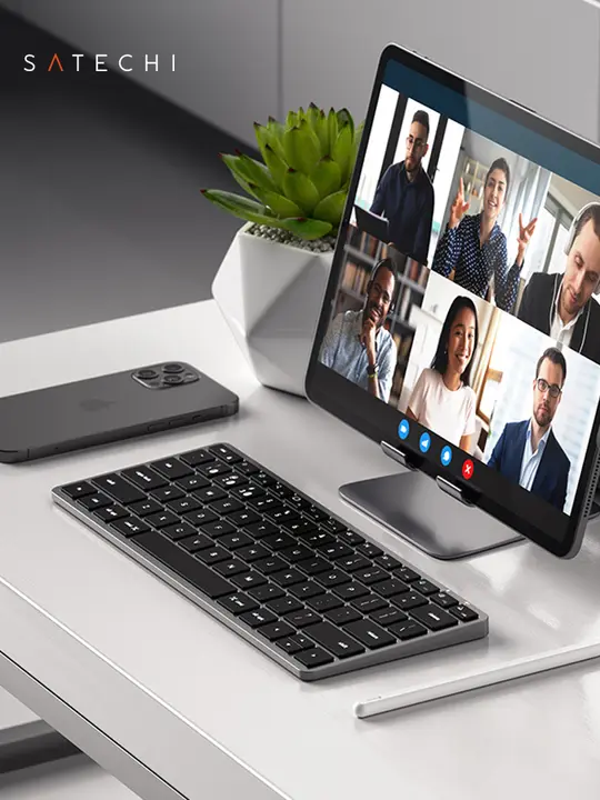 ワイヤレスBluetoothバックライトキーボード 対応 Apple Mac デスクトップ 一体型 コンピュータ ノートパソコン 外部接続