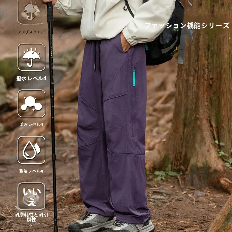 vis アウトドア：防水機能付きメンズカジュアルパンツの実用性とシーン別評価