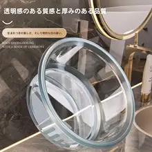 透明タイプの洗面器【高耐久性・家庭用・多用途】