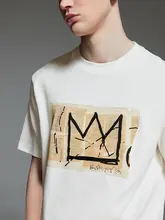 立体刺繍デザインTシャツ【春夏用・半袖・メンズ】