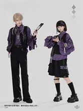 新中式デザインの八卦刺繍ベスト【カップル向け・男女兼用・織り生地・カジュアルスタイル】（セットアップ対応）