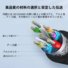 usb3.0 Type-C 変換データケーブル 外付けハードディスクケース 対応 アップル15 サムスン スイッチ ファーウェイ シャオミ iPhone モバイル 快充 タブレット 高速伝送 充電ケーブル